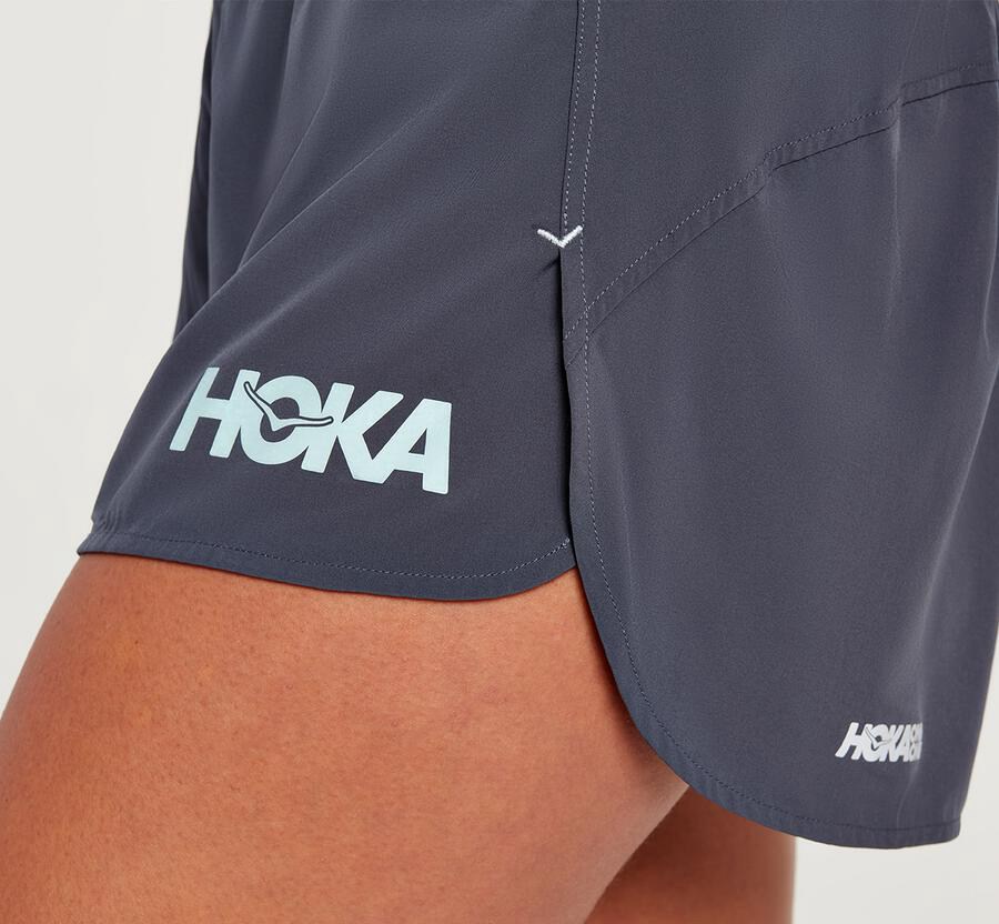 Bermudas Hoka One One Feminino Azuis - Performance - 648-UCYGMR